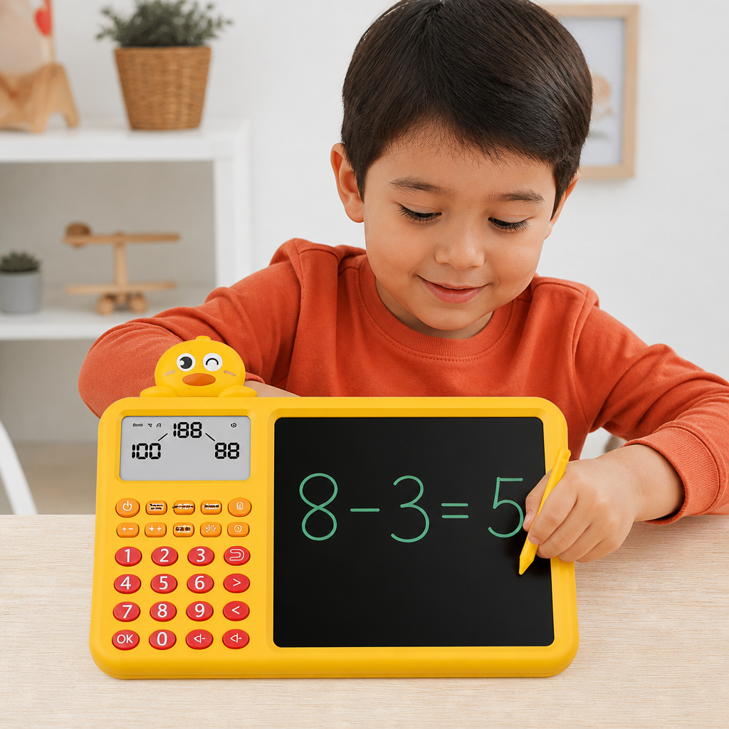 Interactive Math Drawing & Erase Learning Set for Kids