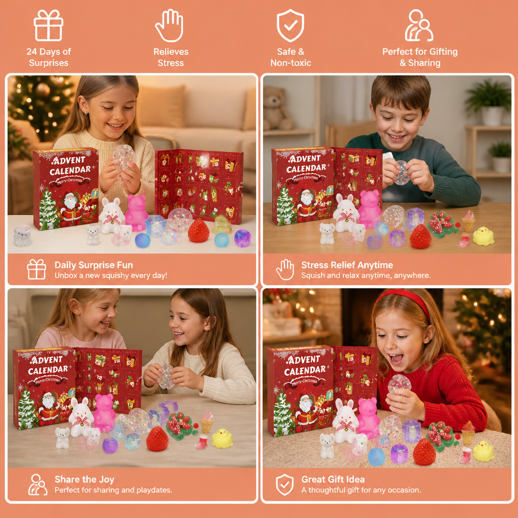 24-Days Premium Squishy Advent Calendar