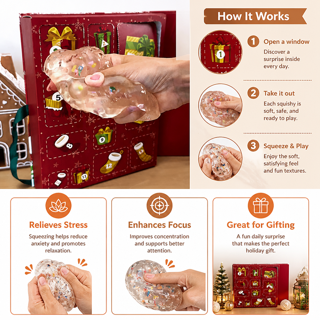 24-Days Premium Squishy Advent Calendar