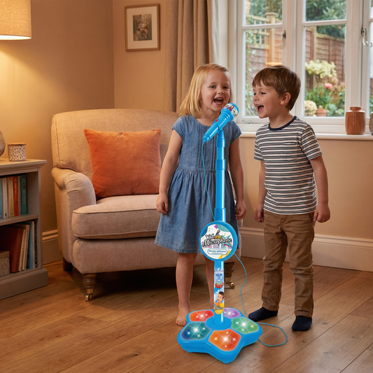 Kids Karaoke Machine with Microphone Stand – Singing Fun Set