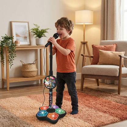 Kids Karaoke Machine with Microphone Stand – Singing Fun Set