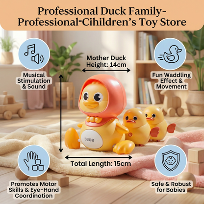 Waddling Duck Family Children's Toy