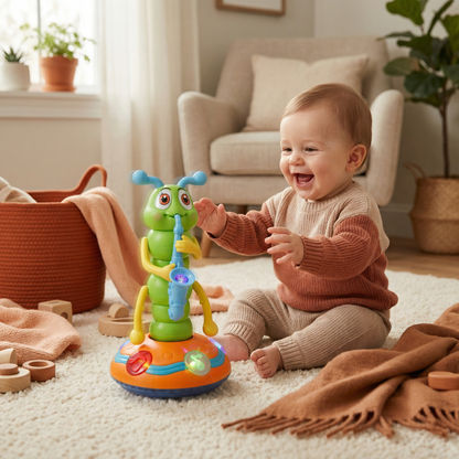 Dancing Saxophone Caterpillar Children's Toy