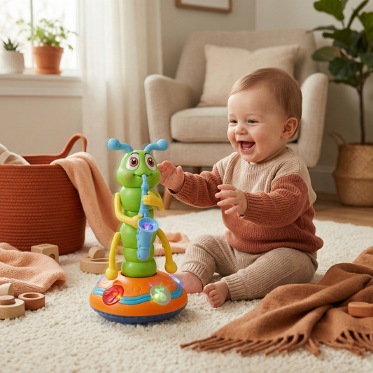 Dancing Saxophone Caterpillar Children's Toy