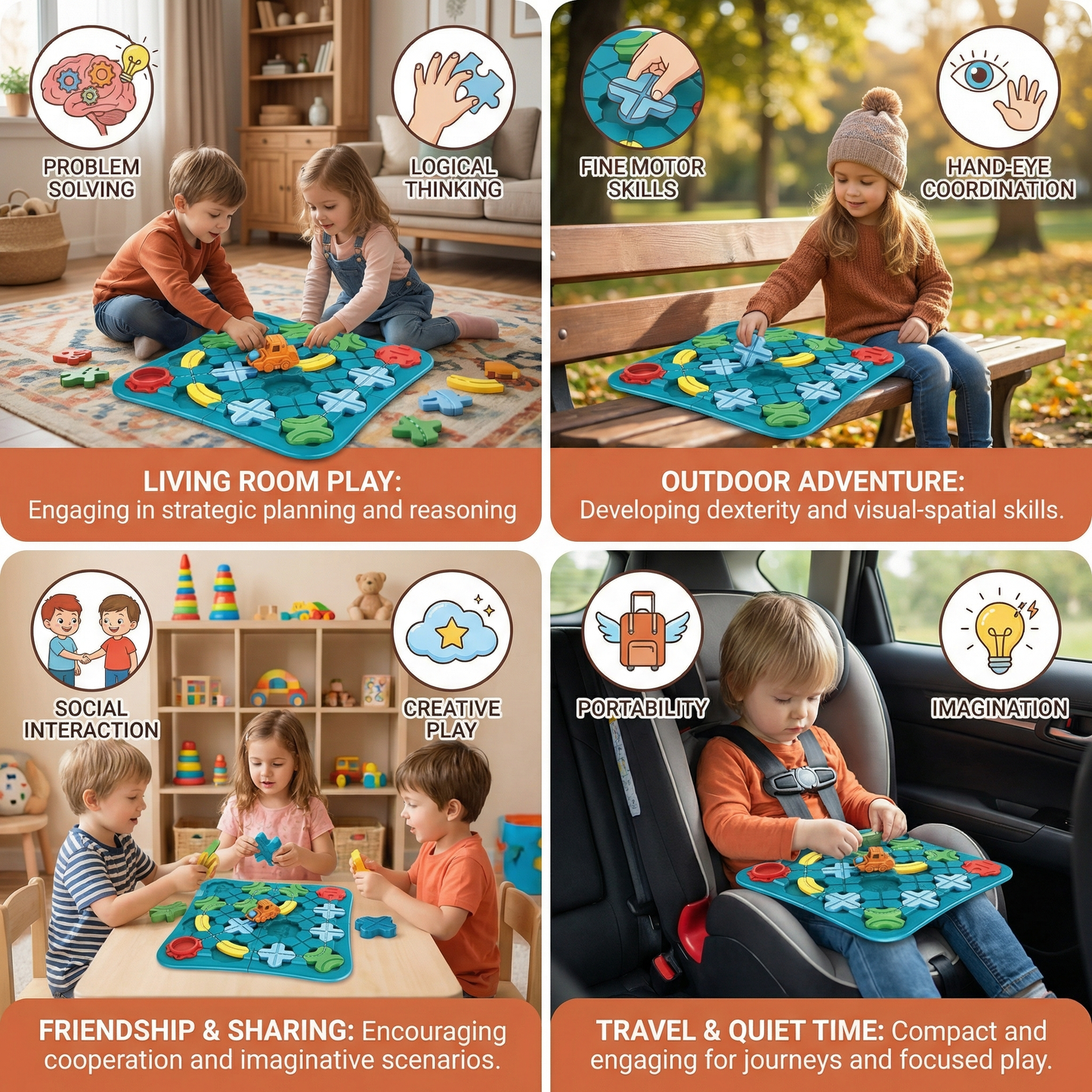Montessori Road Puzzle