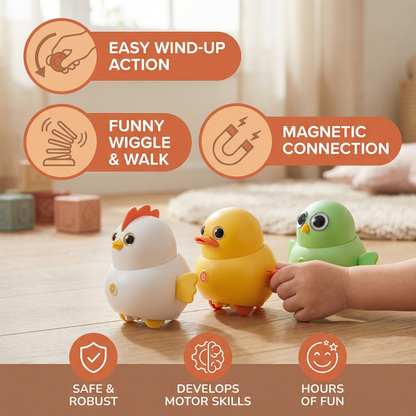 Wobbling Chickens Kids Toy