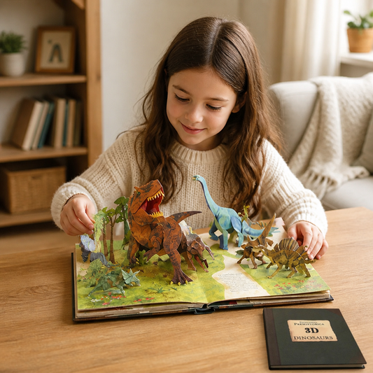 Interactive 3D Pop-Up Dinosaur Encyclopedia