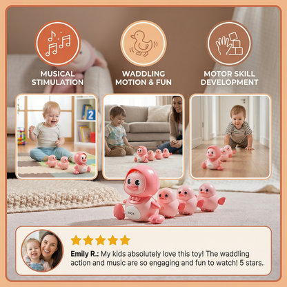 Waddling Duck Family Children's Toy