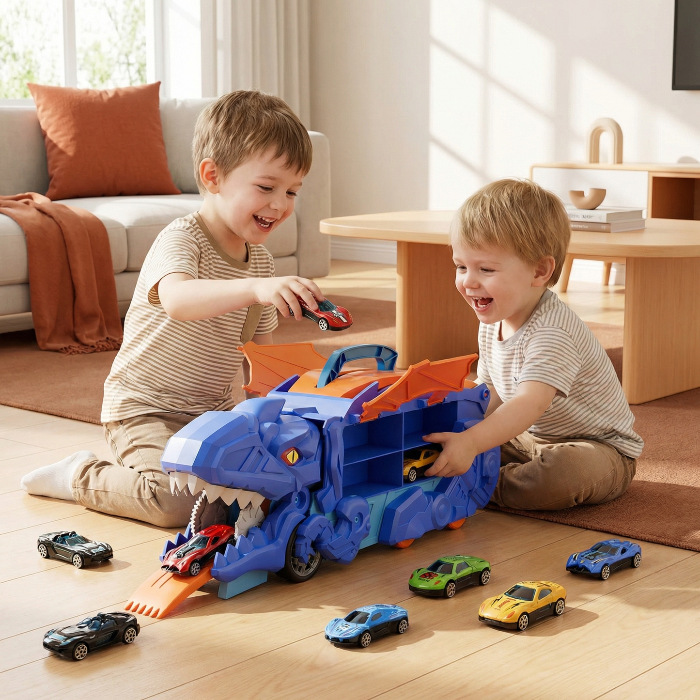 Dinosaur Car Game Truck