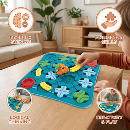 Montessori Road Puzzle