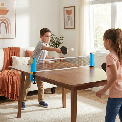 Adjustable Table Tennis Set – Fits Any Table!