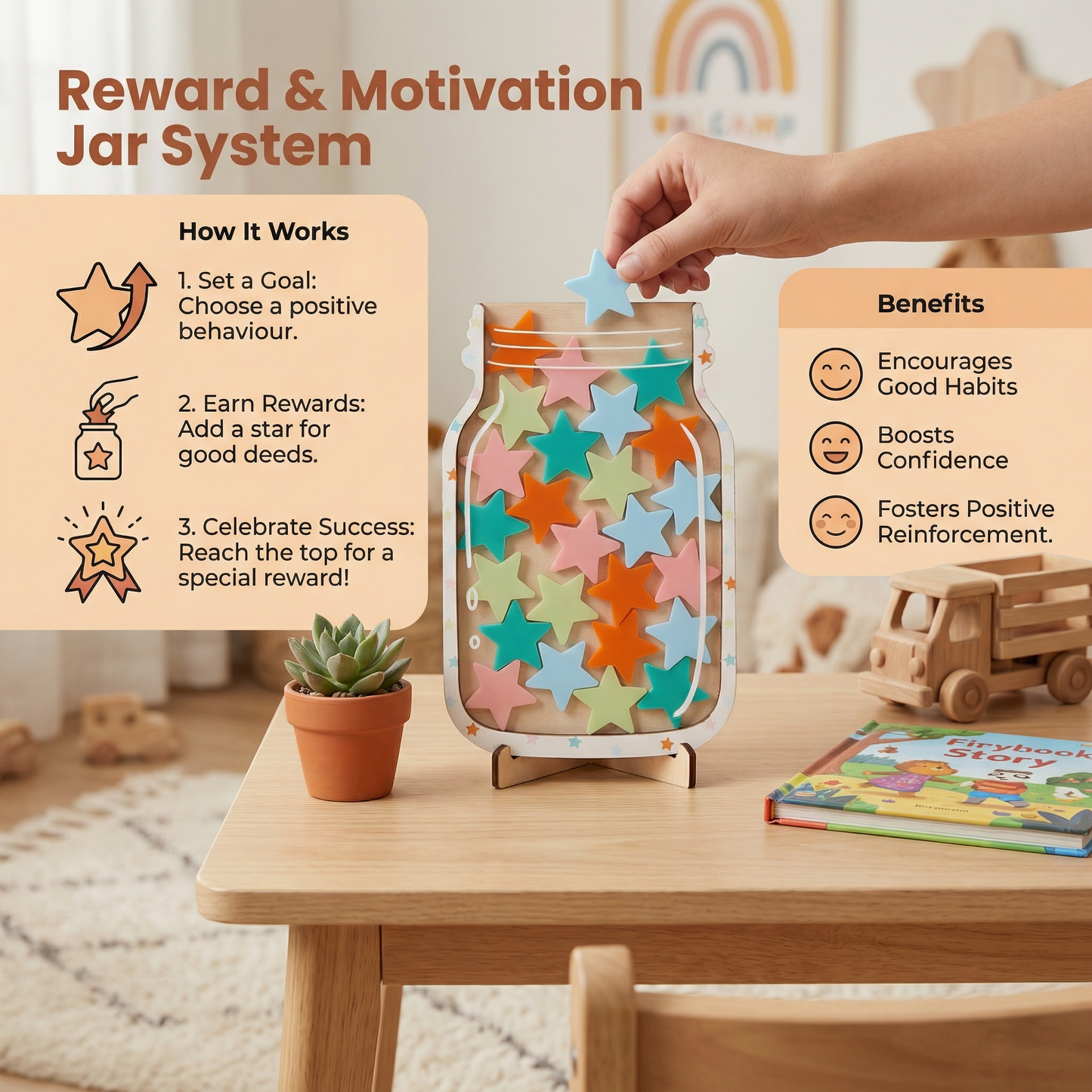 Reward & Motivation Jar System for Children
