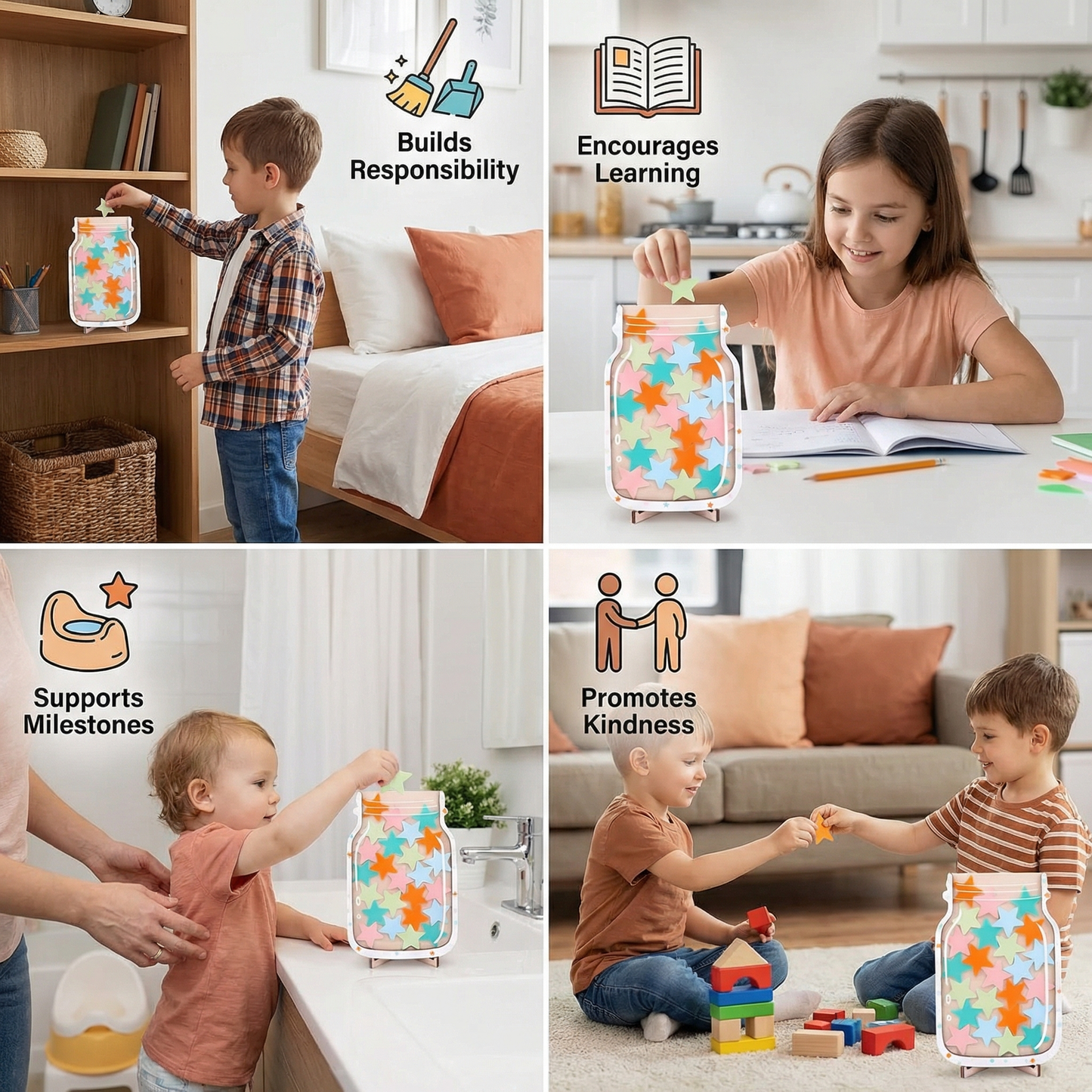 Reward & Motivation Jar System for Children