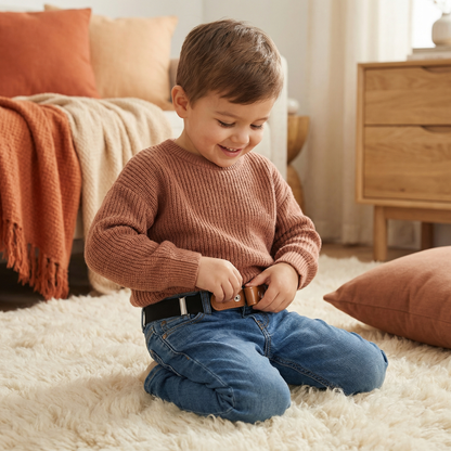 Comfortable Elastic Kids Belt – Fits All Ages
