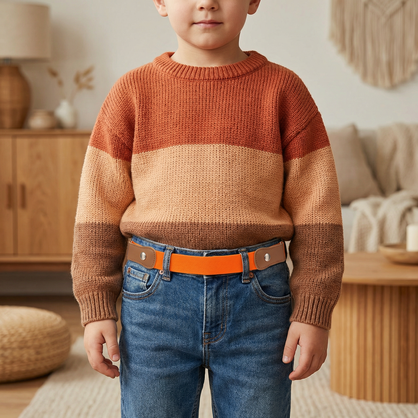 Comfortable Elastic Kids Belt – Fits All Ages