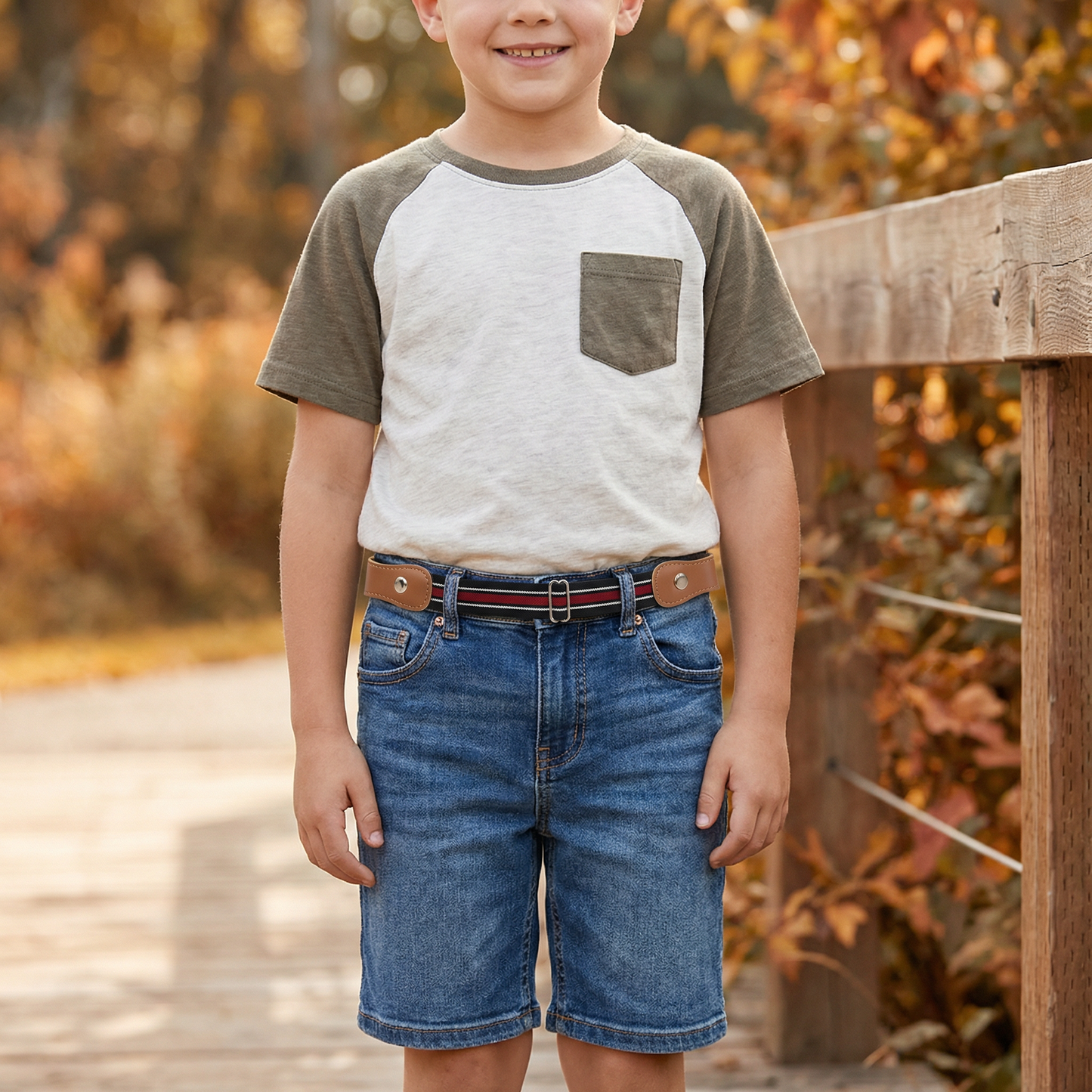 Comfortable Elastic Kids Belt – Fits All Ages