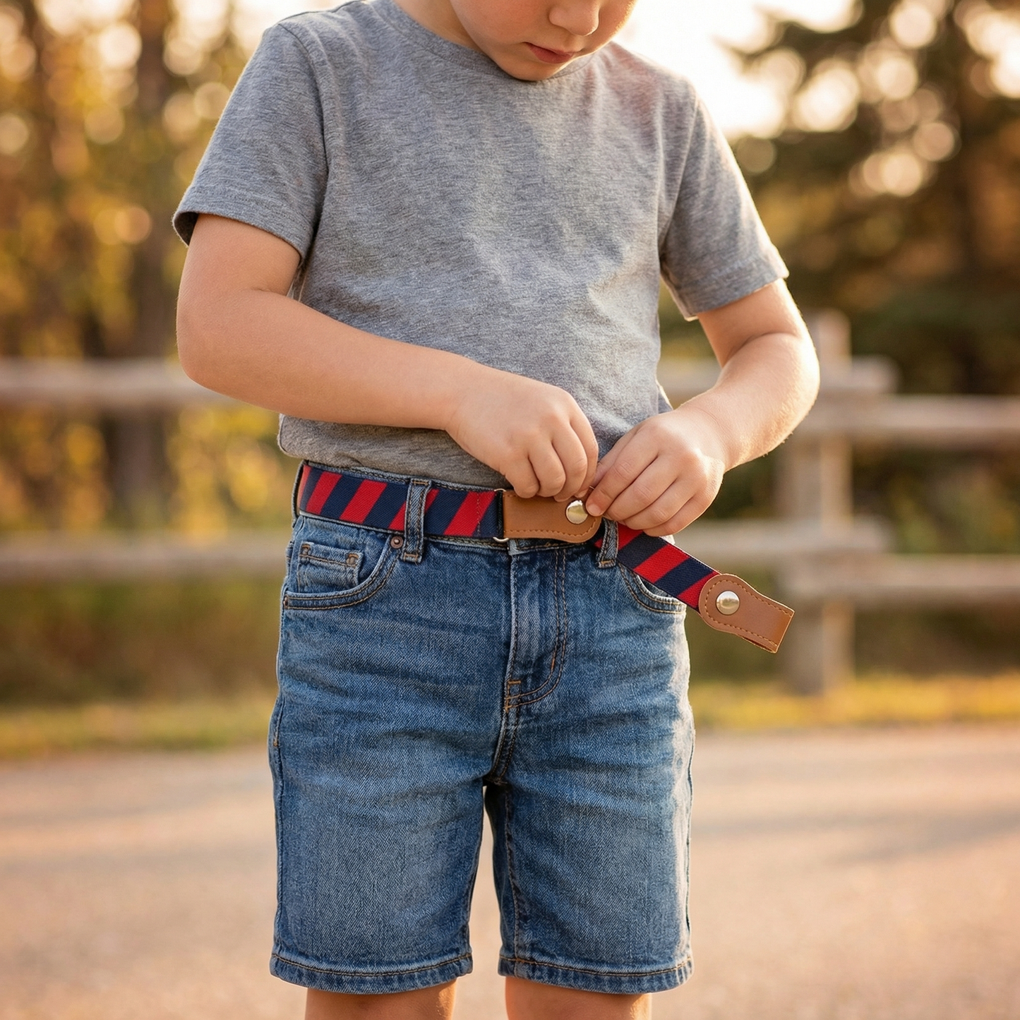 Comfortable Elastic Kids Belt – Fits All Ages