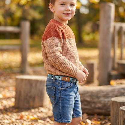 Comfortable Elastic Kids Belt – Fits All Ages