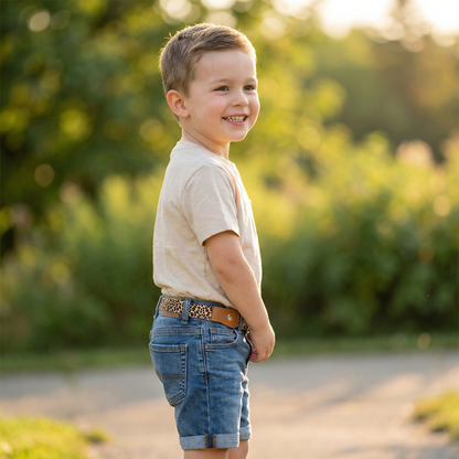 Comfortable Elastic Kids Belt – Fits All Ages