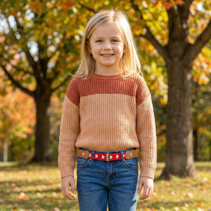 Comfortable Elastic Kids Belt – Fits All Ages
