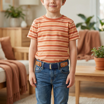 Comfortable Elastic Kids Belt – Fits All Ages
