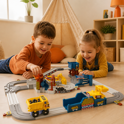 Interactive Electric Quarry Adventure Train Set