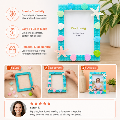 DIY Building Blocks Photo Frame Craft Kit