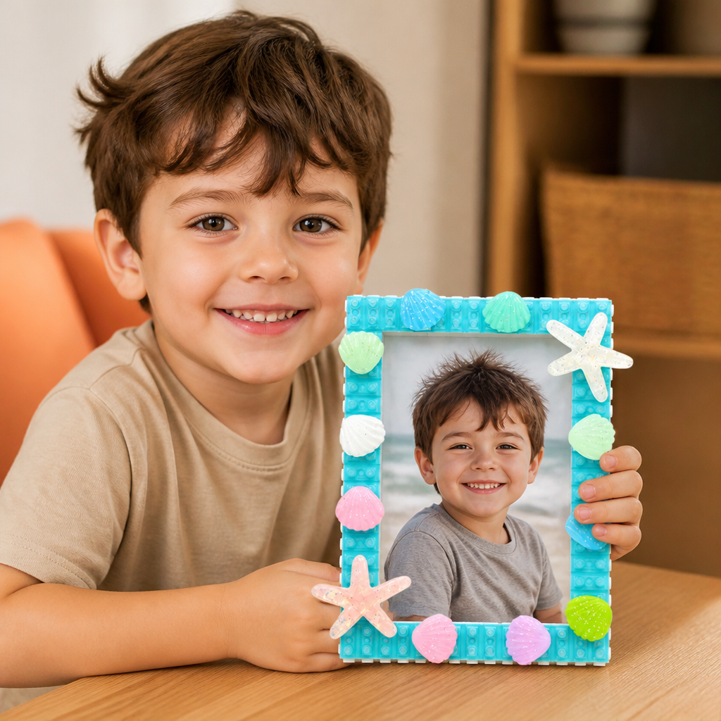 DIY Building Blocks Photo Frame Craft Kit