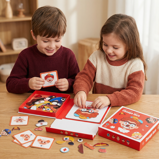 Educational Facial Expression Learning Puzzle for Children