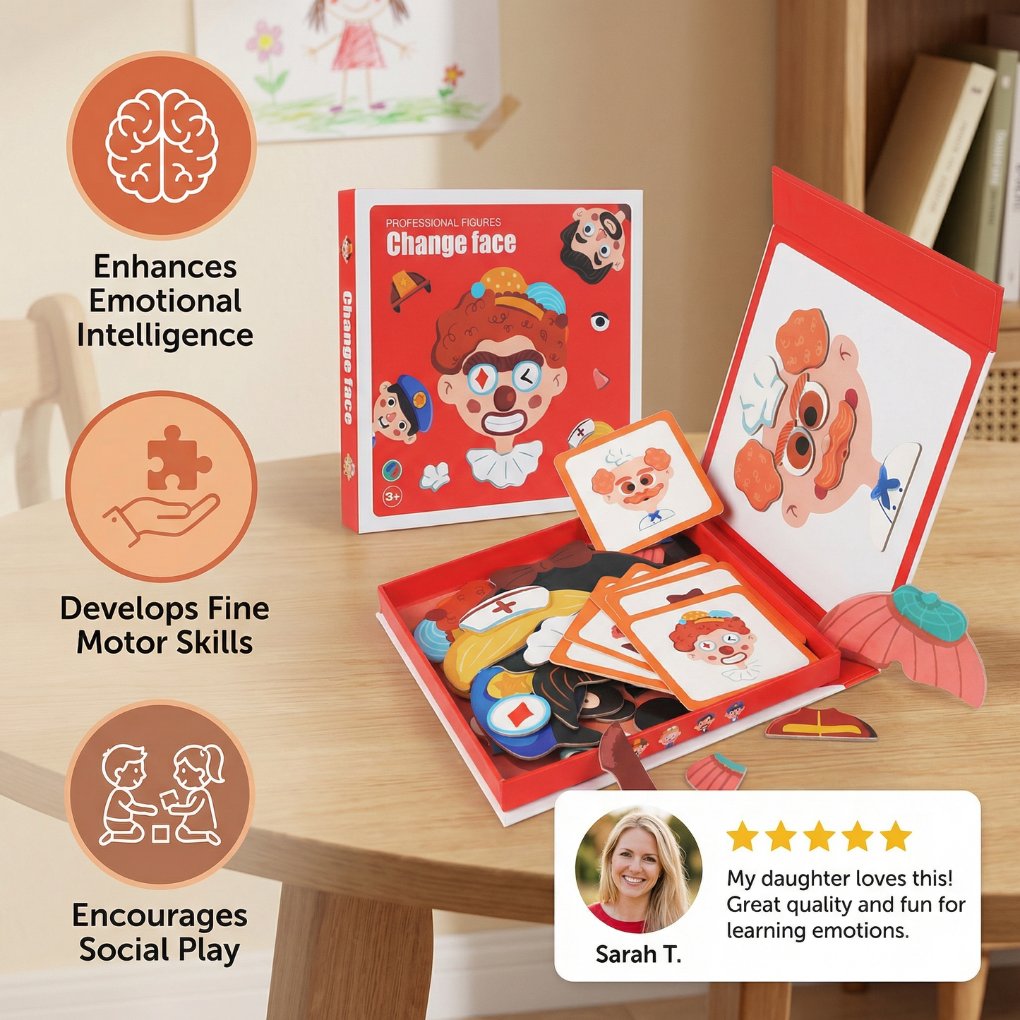Educational Facial Expression Learning Puzzle for Children