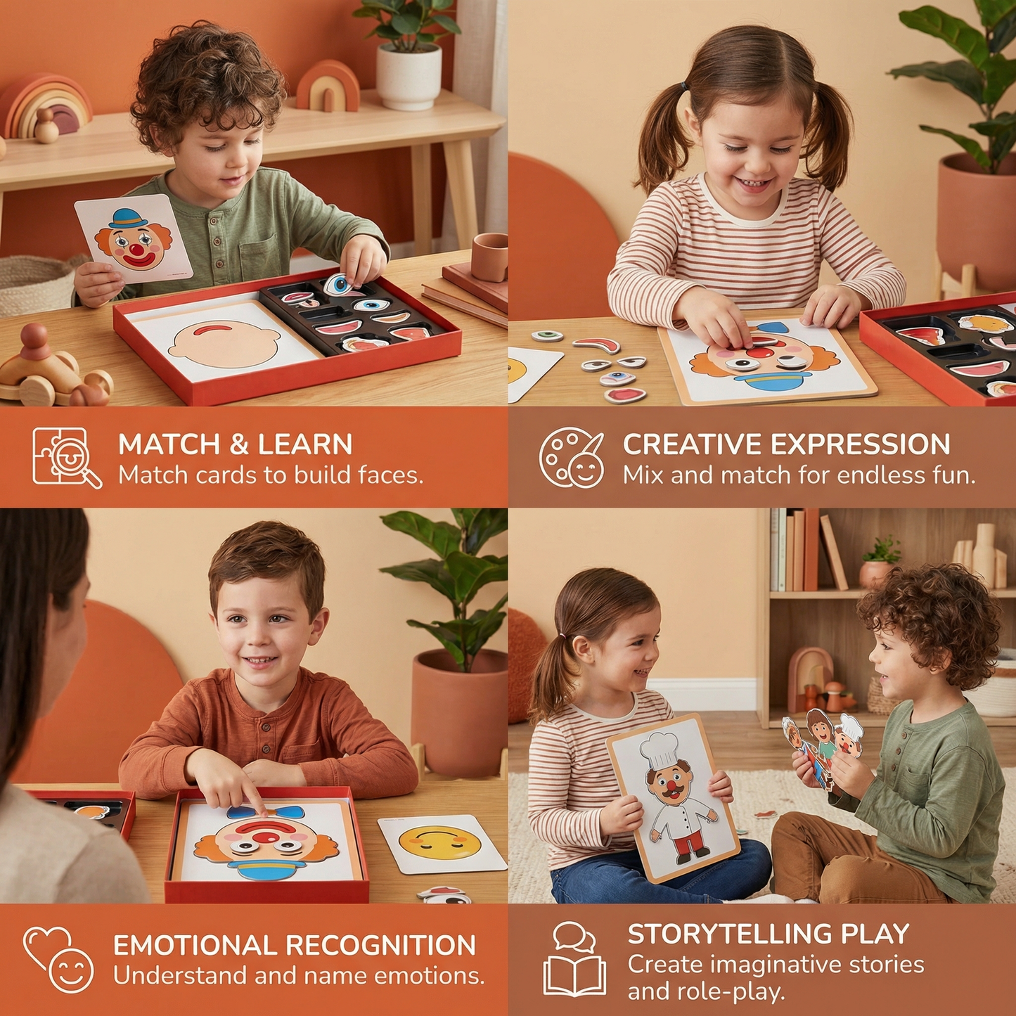 Educational Facial Expression Learning Puzzle for Children
