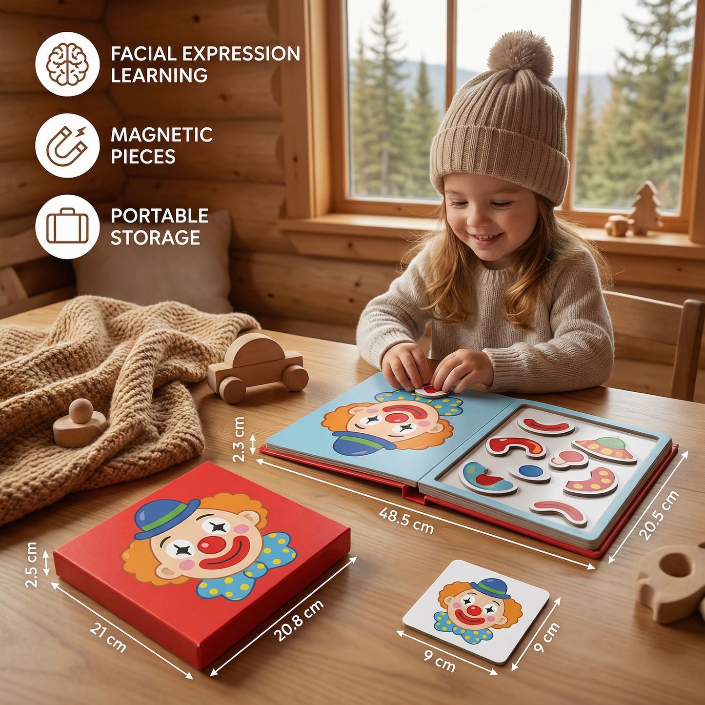 Educational Facial Expression Learning Puzzle for Children