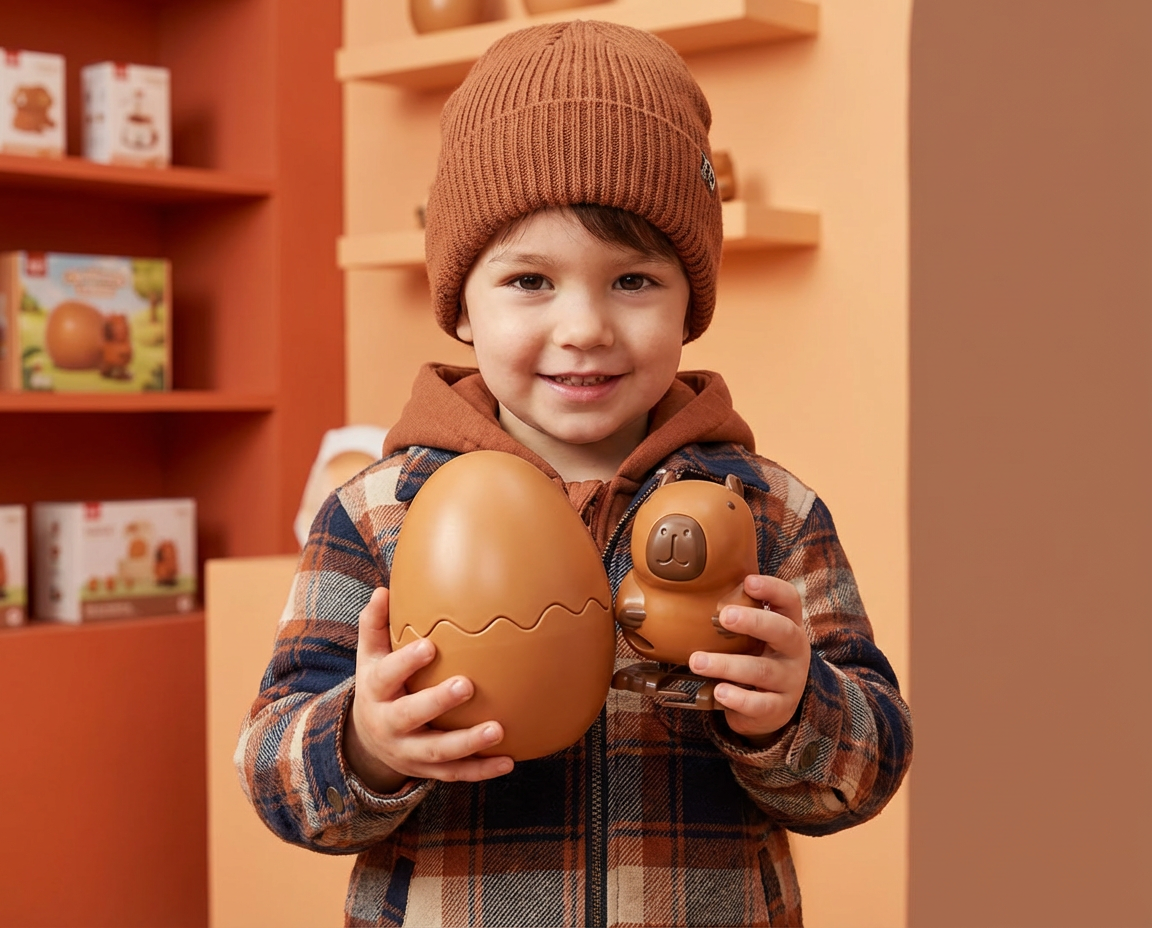 Surprise Egg Hatching Animal Children's Toy