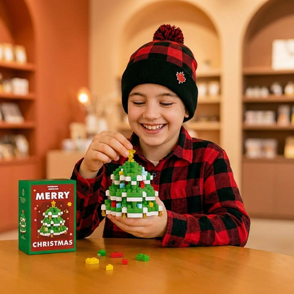 Creative Building Block Christmas Figures - Fun for the Whole Family