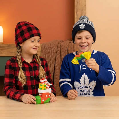 Creative Building Block Christmas Figures - Fun for the Whole Family