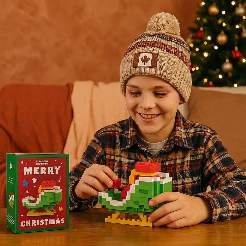 Creative Building Block Christmas Figures - Fun for the Whole Family