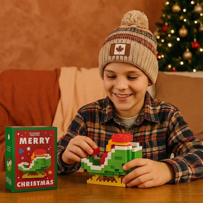 Creative Building Block Christmas Figures - Fun for the Whole Family