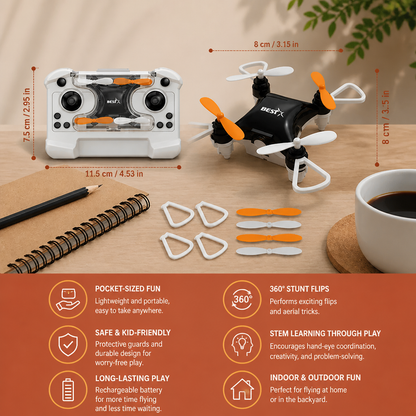 Mini Drone – RC Stunt Flyer for Kids