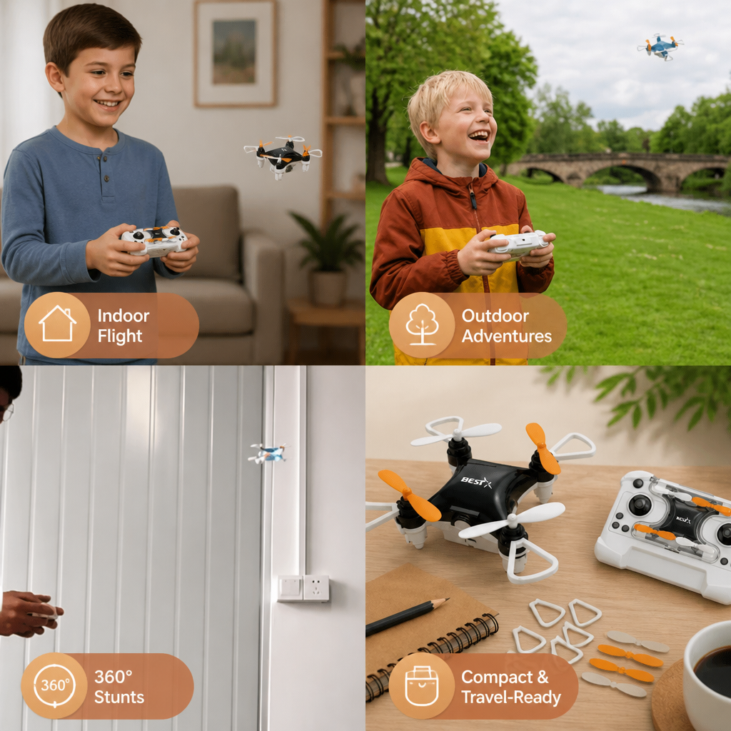 Mini Drone – RC Stunt Flyer for Kids
