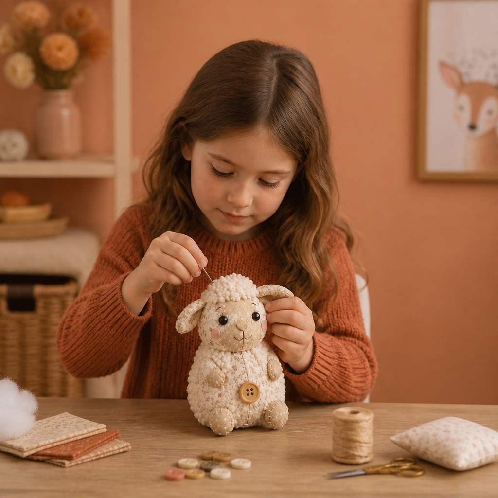 DIY Animal Sewing Kit – Handmade Fabric Ornament Craft Set