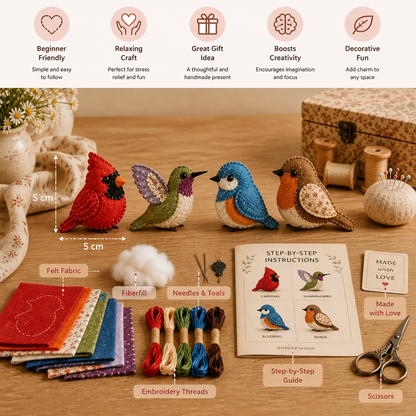 DIY Plush Sewing Kit – Make Your Own Cute Character