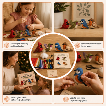 DIY Plush Sewing Kit – Make Your Own Cute Character