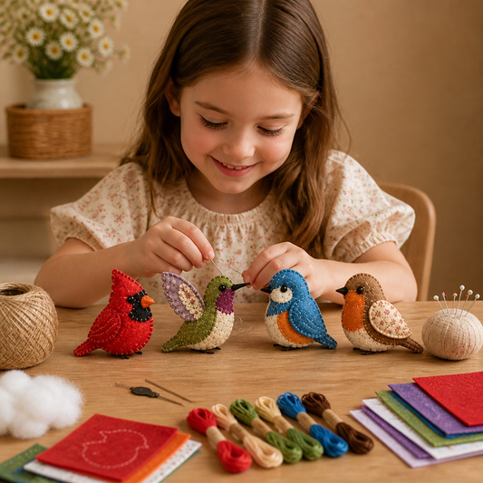 DIY Plush Sewing Kit – Make Your Own Cute Character