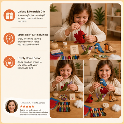 DIY Plush Sewing Kit – Make Your Own Cute Character