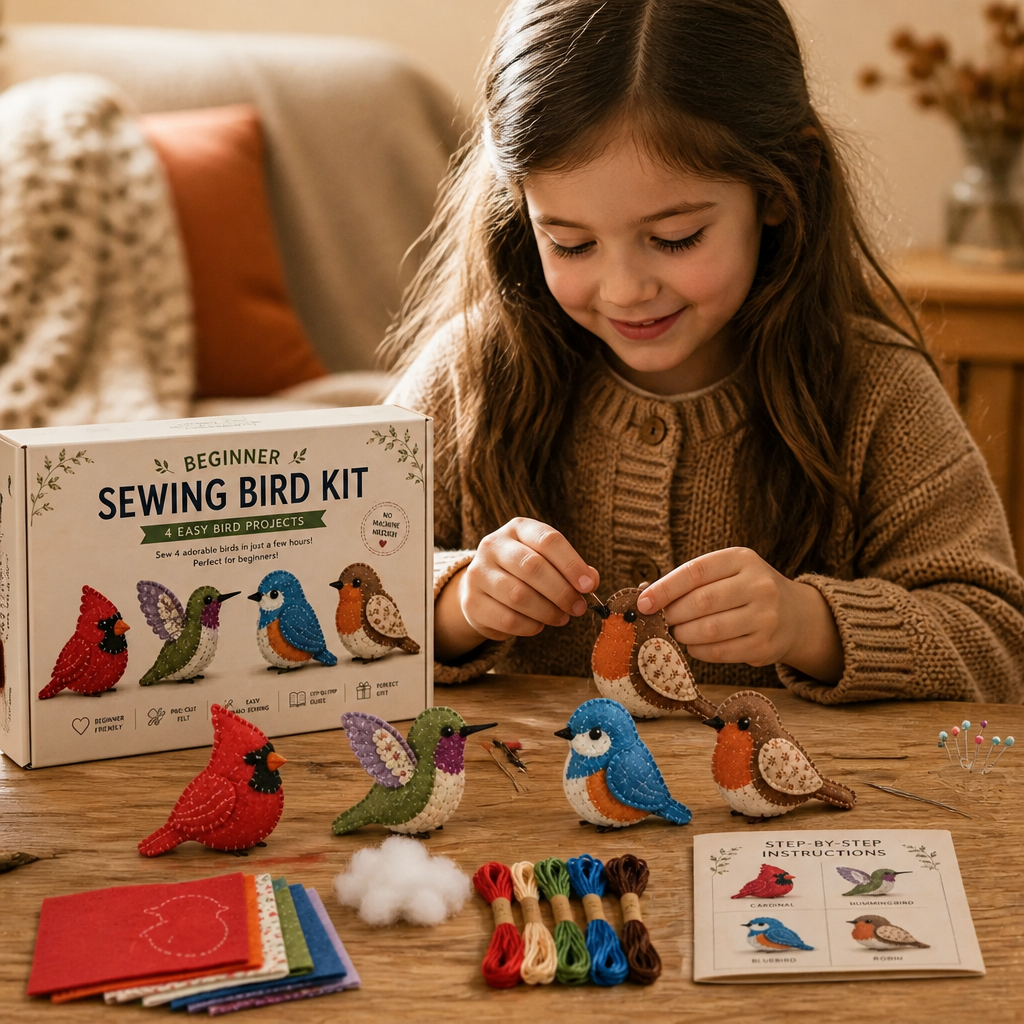 DIY Plush Sewing Kit – Make Your Own Cute Character