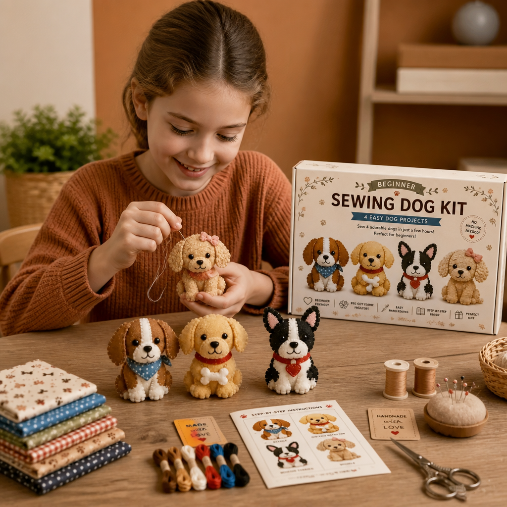 DIY Plush Sewing Kit – Make Your Own Cute Character