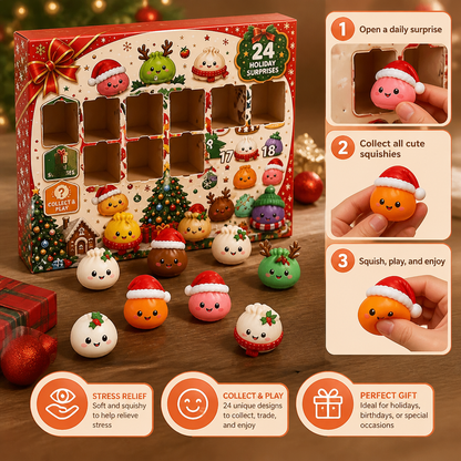 Mini Dumpling Squishy Toy Advent Calendar