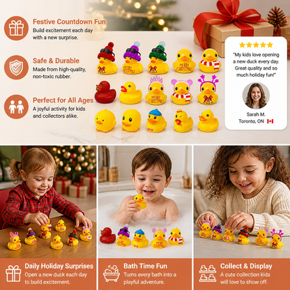 Rubber Duck Christmas Advent Calendar
