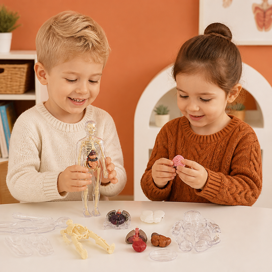 Human Body Anatomy STEM Learning Kit with Assemble-Your-Own Organ Model