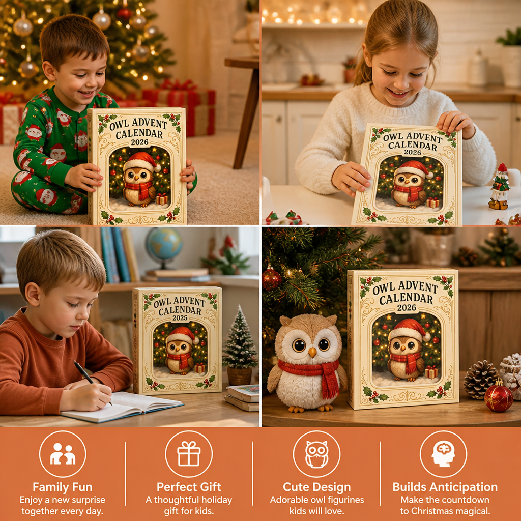 24-Day Owl Advent Calendar